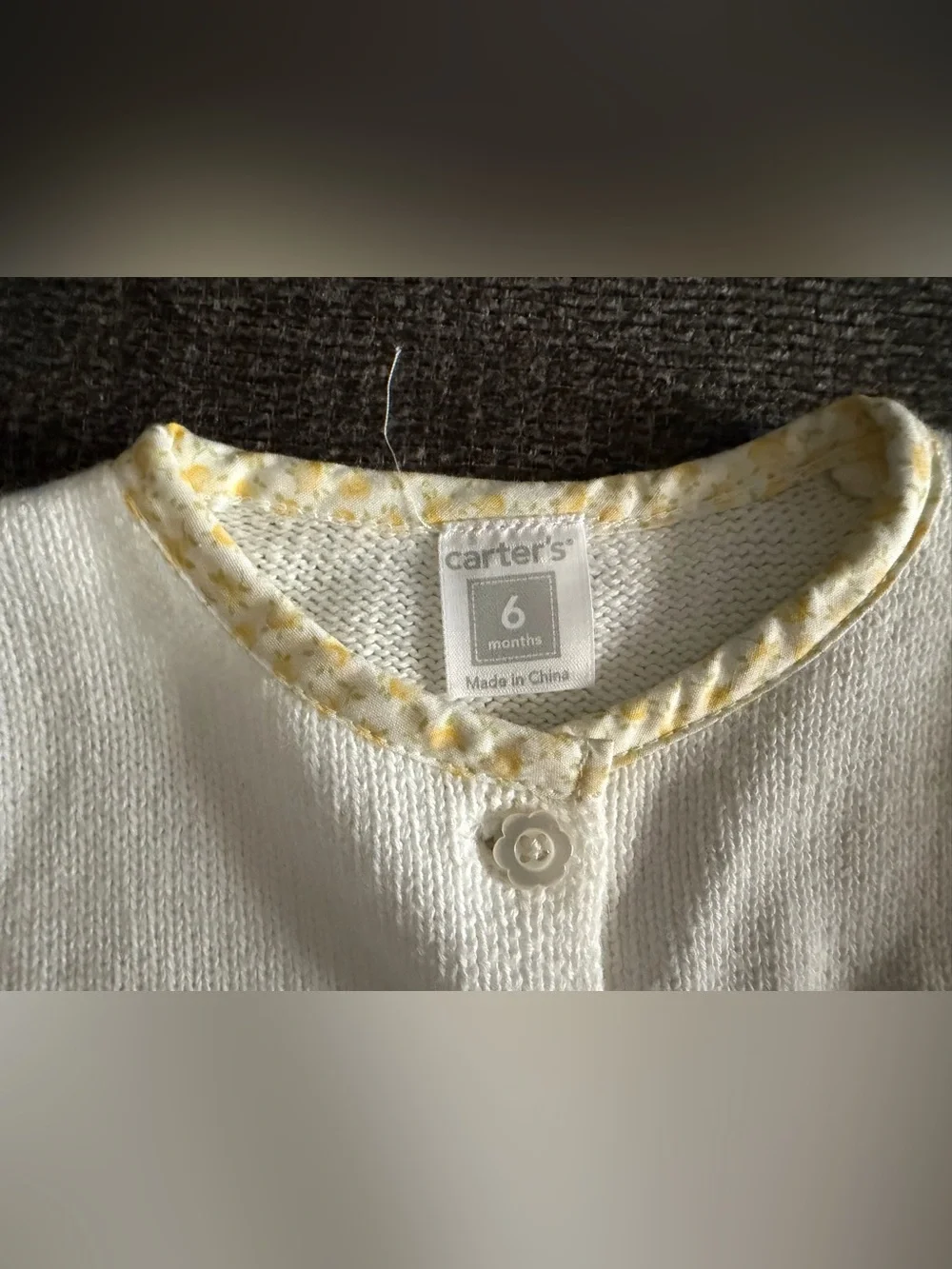 2005 Carter’s Baby Cardigan